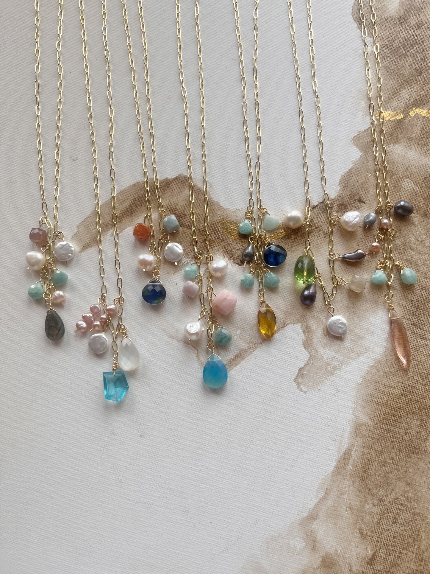 Brilliant Bauble Charm Necklace