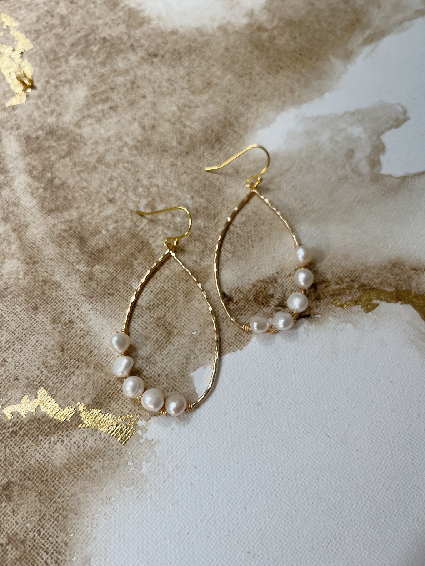 Reverie Freshwater Pearl Earrings