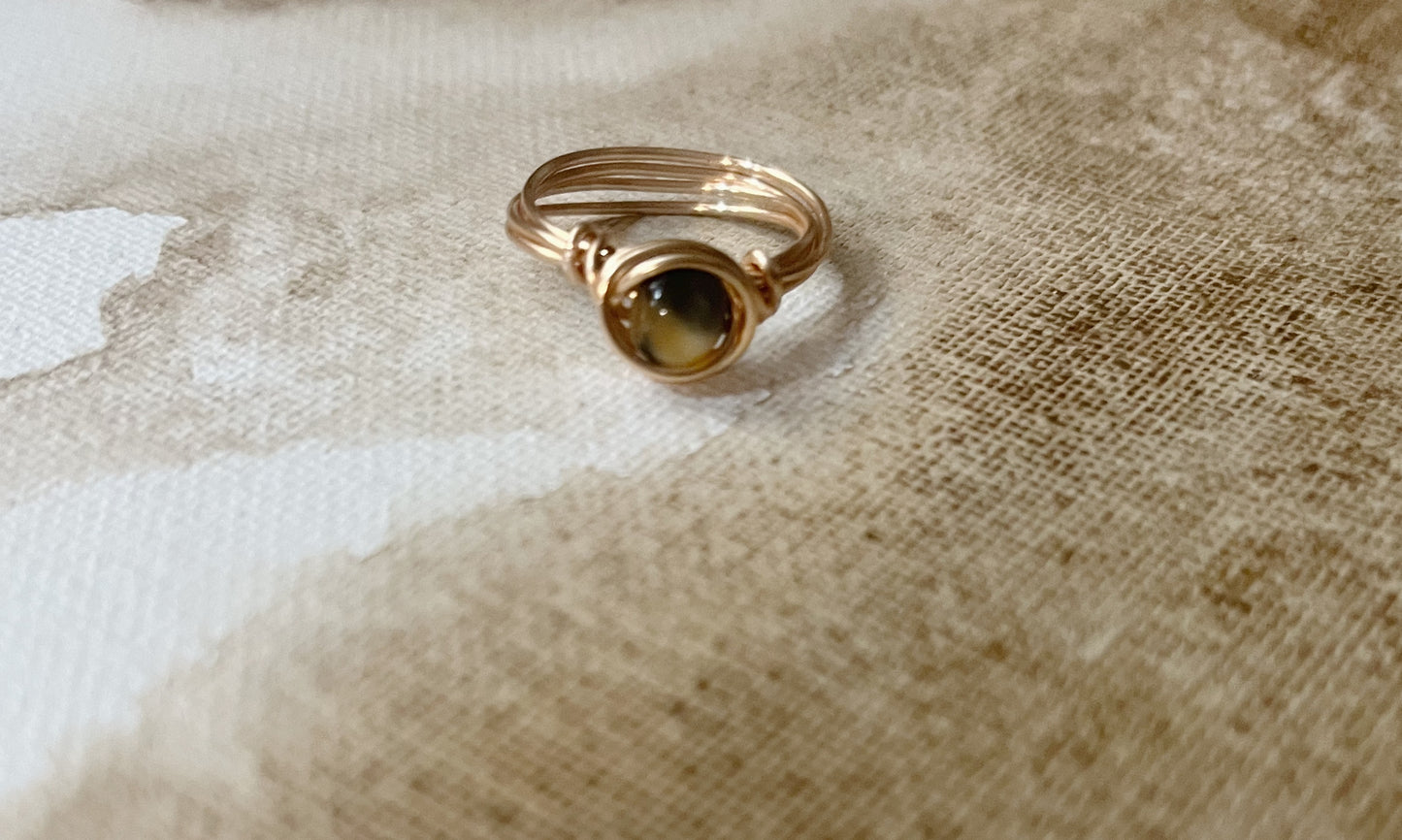 Nested Gemstone Ring